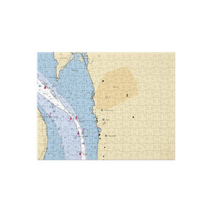 Shattemuc Yacht Club (Croton On Hudson, NY) NOAA Chart Jigsaw Puzzle