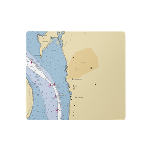 Shattemuc Yacht Club (Croton On Hudson, NY) NOAA Chart  Gaming Mouse Pad