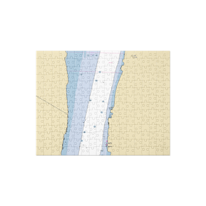 Tower Ridge Yacht Club (Dobbs Ferry, NY) NOAA Chart Jigsaw Puzzle