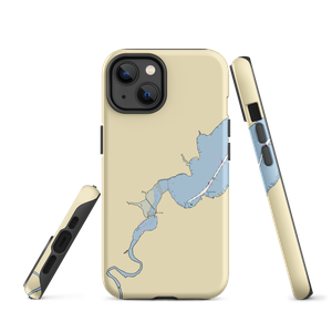 Oyster Point Hotel Marina (Red Bank, NJ) NOAA Chart  Tough iPhone Case