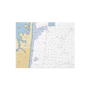 Shrewsbury Sailing & Yacht Club (Oceanport, NJ) NOAA Chart Jigsaw Puzzle