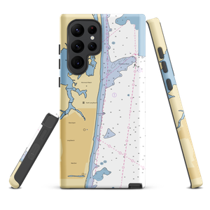 Long Branch Ice Boat Ramp and Yacht Club (Oceanport, NJ) NOAA Chart Samsung Phone Case