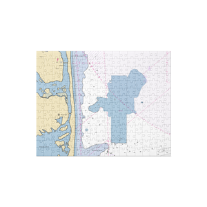 Barnacle Bill's Marina (Rumson, NJ) NOAA Chart Jigsaw Puzzle