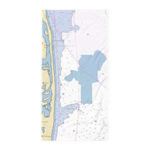 Barnacle Bill's Marina (Rumson, NJ) NOAA Chart Towel