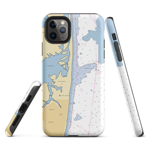 Channel Club Marina (Rumson, NJ) NOAA Chart  Tough iPhone Case