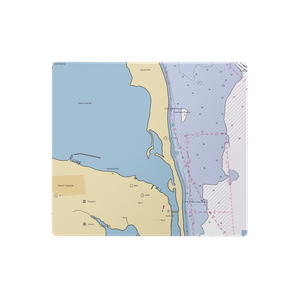 Leonardo State Marina (Leonardo, NJ) NOAA Chart  Gaming Mouse Pad