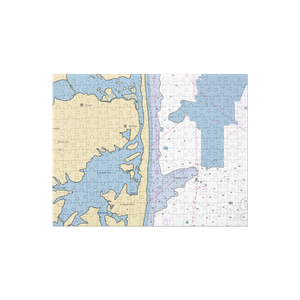 Navesink Marina (Rumson, NJ) NOAA Chart Jigsaw Puzzle