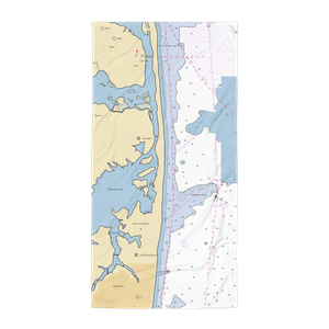 Navesink Marina (Rumson, NJ) NOAA Chart Towel