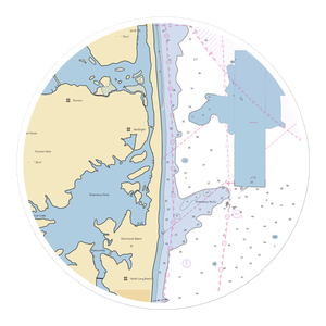 Surfside Marina (Rumson, NJ) NOAA Chart Sticker