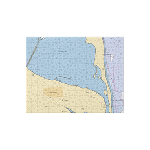 Atlantic Highlands Yacht Club (Navesink, NJ) NOAA Chart Jigsaw Puzzle