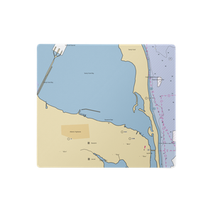 Atlantic Highlands Yacht Club (Navesink, NJ) NOAA Chart  Gaming Mouse Pad