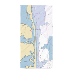 Oceanview Marina (Highlands, NJ) NOAA Chart Towel