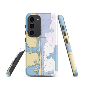 Moby's Lobster Deck & Marina (Highlands, NJ) NOAA Chart Samsung Phone Case