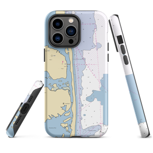 Moby's Lobster Deck & Marina (Highlands, NJ) NOAA Chart  Tough iPhone Case