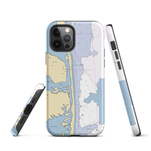 Moby's Lobster Deck & Marina (Highlands, NJ) NOAA Chart  Tough iPhone Case