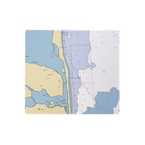 Schupps Landing (Highlands, NJ) NOAA Chart  Gaming Mouse Pad