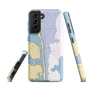 Captain's Cove Marina (Highlands, NJ) NOAA Chart Samsung Phone Case