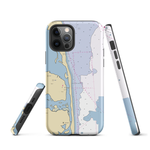 Twin Lights Marina (Highlands, NJ) NOAA Chart  Tough iPhone Case