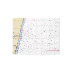 Bry's Marine (Avon By The Sea, NJ) NOAA Chart Jigsaw Puzzle