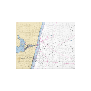 Deep Water Landing Marina (Avon By The Sea, NJ) NOAA Chart Jigsaw Puzzle