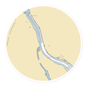 Trenton Marine Center (Trenton, NJ) NOAA Chart Sticker