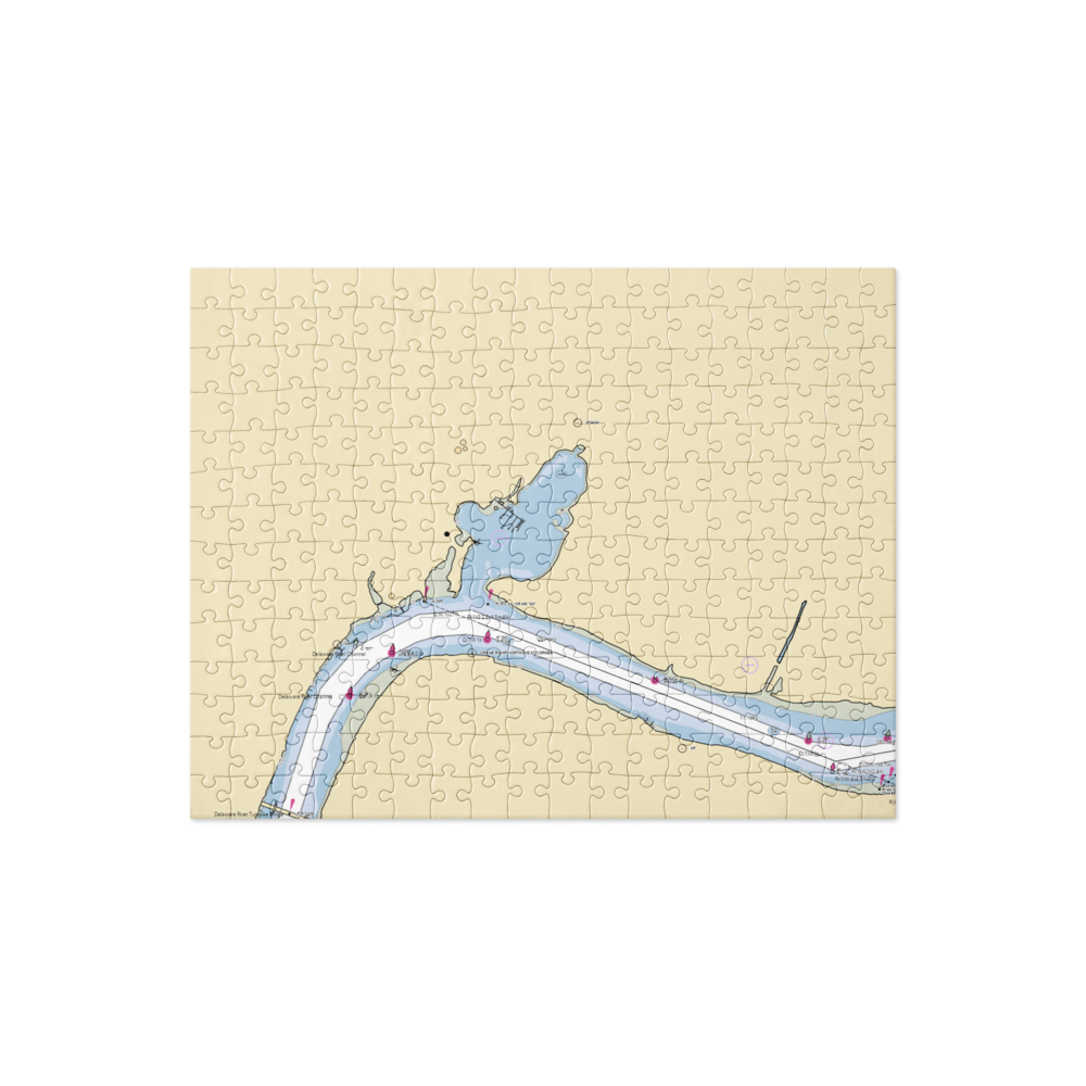 D&S Boat Sales and Marina (Levittown, PA) NOAA Chart Jigsaw Puzzle 