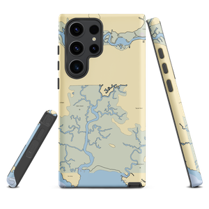 Husted's Landing (Fairton, NJ) NOAA Chart Samsung Phone Case