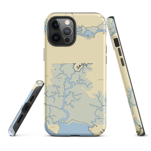 Husted's Landing (Fairton, NJ) NOAA Chart  Tough iPhone Case