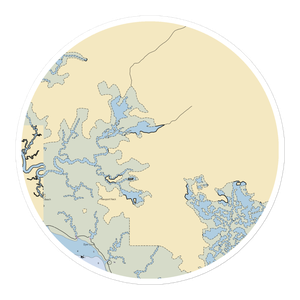 Sundog Marina (Fortescue, NJ) NOAA Chart Sticker