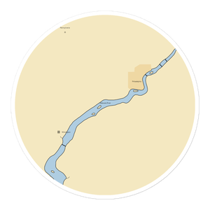 Fox Grove Marina (Essington, PA) NOAA Chart Sticker