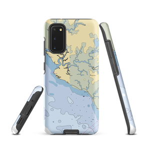 Gandy's Beach Marina (Fortescue, NJ) NOAA Chart Samsung Phone Case