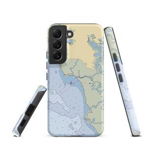 Double A Marina (Fortescue, NJ) NOAA Chart Samsung Phone Case