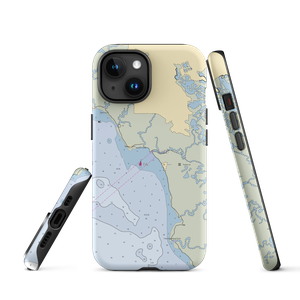 Double A Marina (Fortescue, NJ) NOAA Chart  Tough iPhone Case