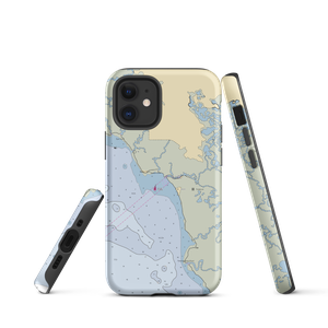 Double A Marina (Fortescue, NJ) NOAA Chart  Tough iPhone Case