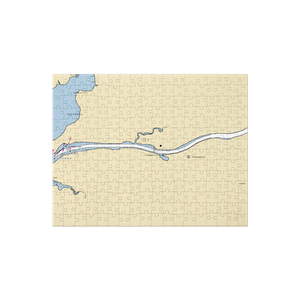 Chesapeake Anchorage (Chesapeake City, MD) NOAA Chart Jigsaw Puzzle