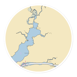 Dolphin Marina at the Cove (Elkton, MD) NOAA Chart Sticker