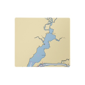 Triton Marina (Elkton, MD) NOAA Chart  Gaming Mouse Pad