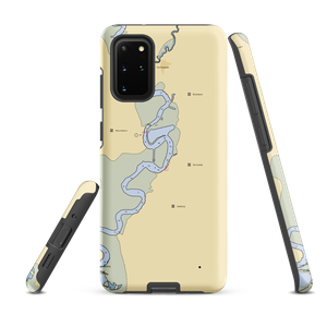 Cox's Penny Hill Boatyard (Dorchester, NJ) NOAA Chart Samsung Phone Case