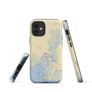 Port Norris Marina (Heislerville, NJ) NOAA Chart  Tough iPhone Case