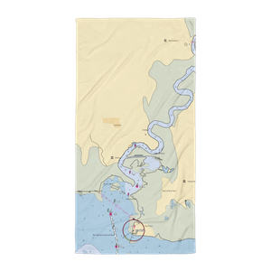 Port Norris Marina (Heislerville, NJ) NOAA Chart Towel