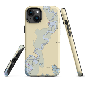 Boat World Marina (Dorchester, NJ) NOAA Chart  Tough iPhone Case