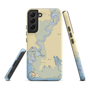 Four Star Marina (Heislerville, NJ) NOAA Chart Samsung Phone Case