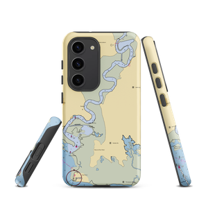 Four Star Marina (Heislerville, NJ) NOAA Chart Samsung Phone Case