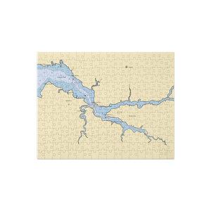 Bohemia Anchorage (Chesapeake City, MD) NOAA Chart Jigsaw Puzzle