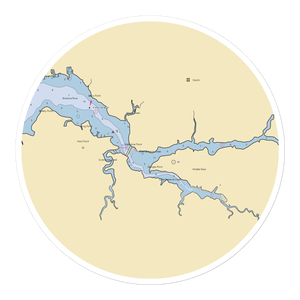 Bohemia Anchorage (Chesapeake City, MD) NOAA Chart Sticker