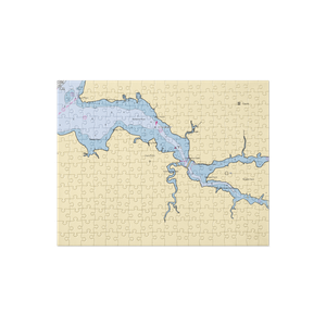 Safe Harbor Hack's Point (Chesapeake City, MD) NOAA Chart Jigsaw Puzzle