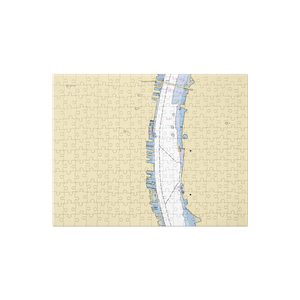 Penn's Landing Marina (Philadelphia, PA) NOAA Chart Jigsaw Puzzle