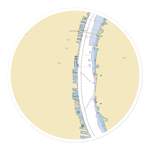 Penn's Landing Marina (Philadelphia, PA) NOAA Chart Sticker