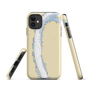 Wiggins Park Marina (Camden, NJ) NOAA Chart  Tough iPhone Case