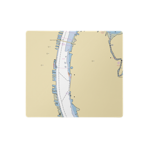 Wiggins Park Marina (Camden, NJ) NOAA Chart  Gaming Mouse Pad